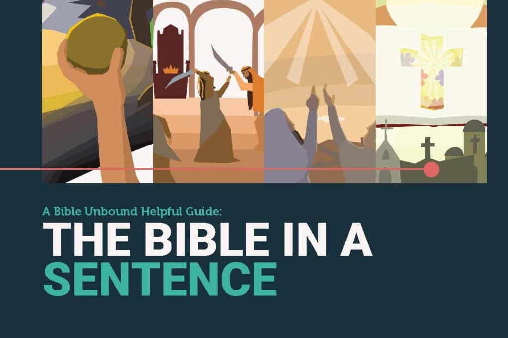 The Bible In a Sentence cover
